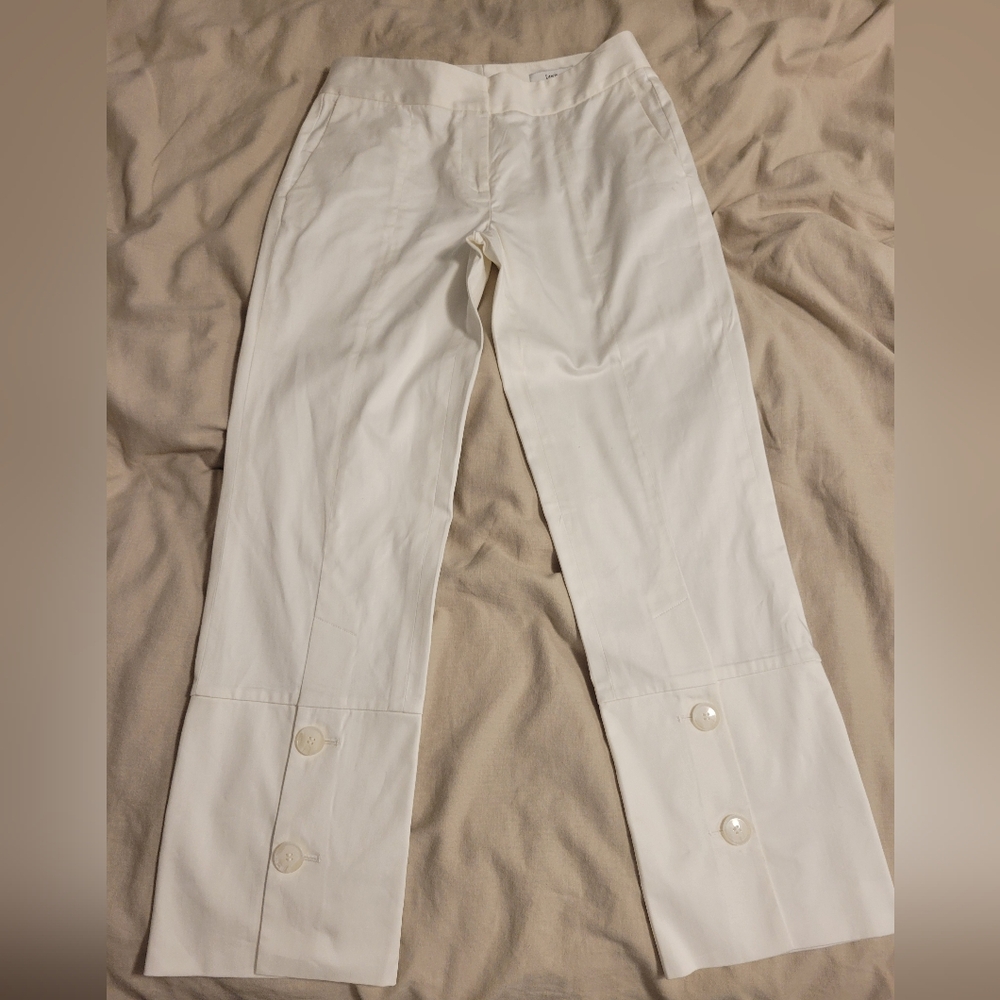 Lewit White Women's Pants